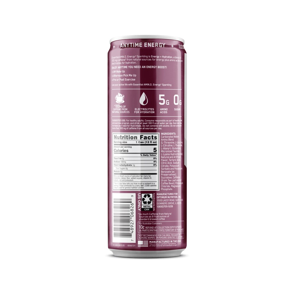 Amino Energy Berry Burst Electrolitos - Imagen 3