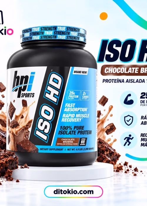 Proteína BPI Sports ISO HD Chocolate Brownie – 5 lb